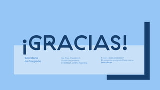 ¡GRACIAS!
 