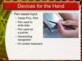 Comprehensive Overview of Input Devices: Pen, Optical, and Audiovisual ...