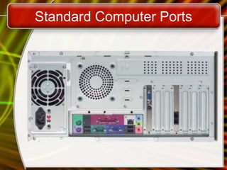 Standard Computer Ports
 