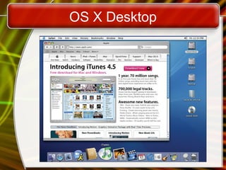 OS X Desktop
 
