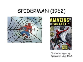 SPIDERMAN (1962) First cover appering Spiderman  Aug. 1962 