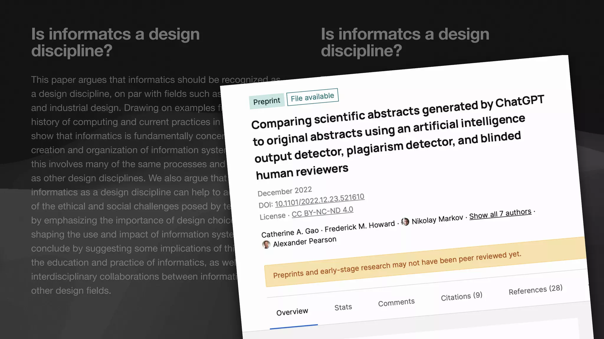 The article discusses the theory and practice of software
develo ment in the light of design theory. It tries to show
that the design process cannot be forced into a prede
fi
This paper argues that informatics should be recognized as
a design discipline, on par with
fi
Is informatcs a design
discipline?
Is informatcs a design
discipline?
 