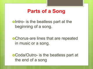 intro,chorus,coda.pptx fmdkfsldmvcsdmklmvsdkvmsldmvksldm | PPT