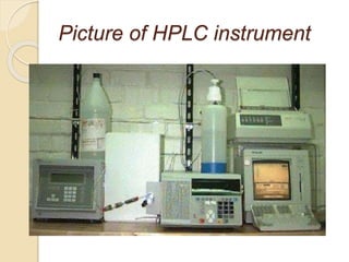 Picture of HPLC instrument
 
