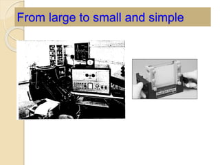 From large to small and simple
 