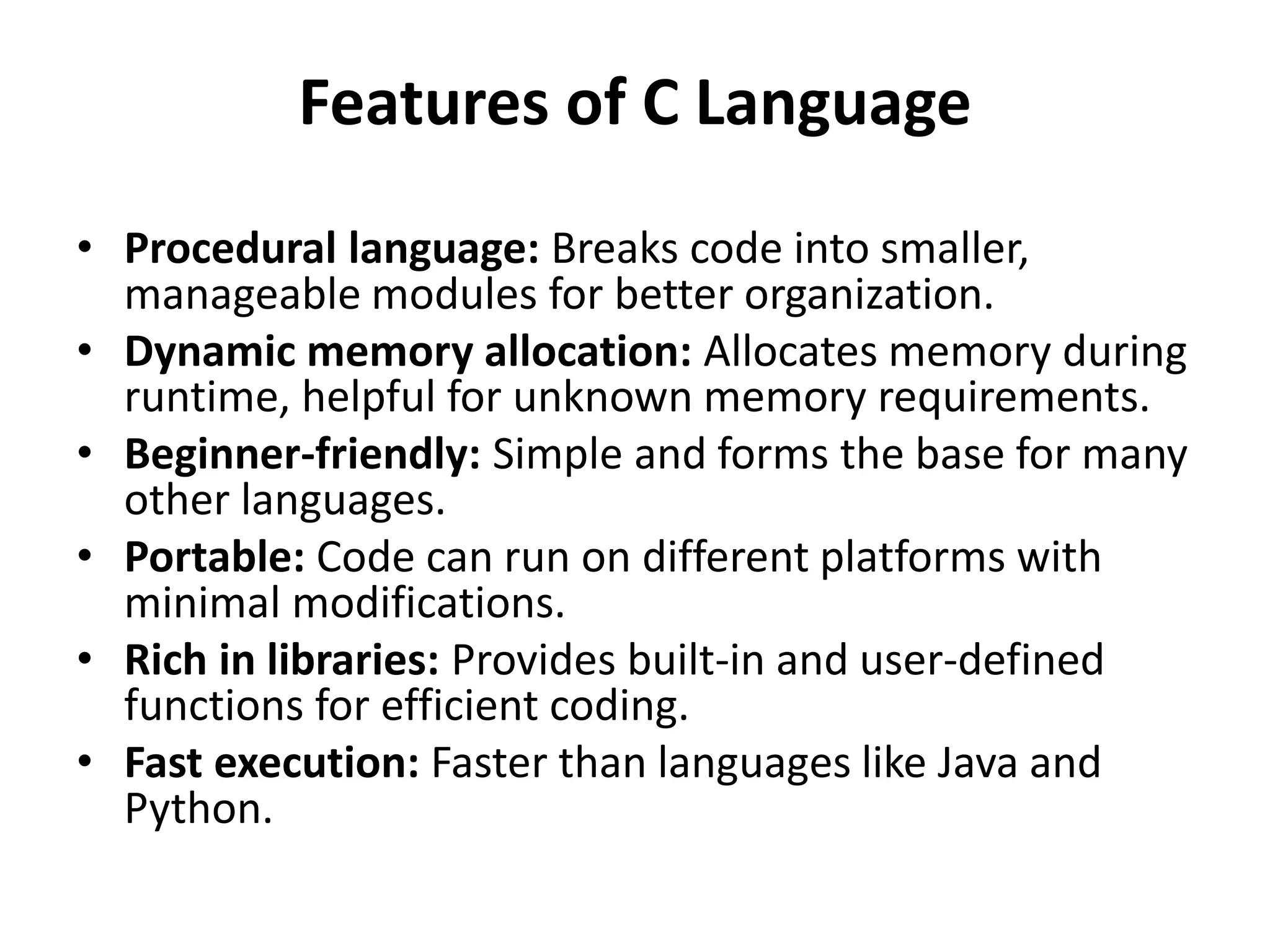 INTRO_C_LECTURE 1.pdf with introduction of code blocks | PDF