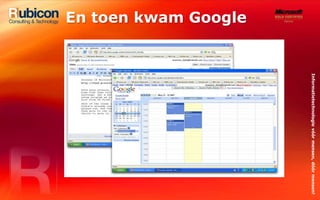 En toen kwam Google