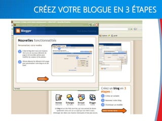 CRÉEZ VOTRE BLOGUE EN 3 ÉTAPES
 