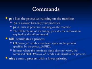 commands and_ in _shell presentation.ppt