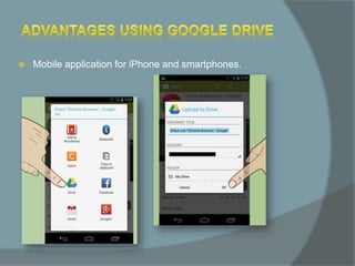  Mobile application for iPhone and smartphones.
 