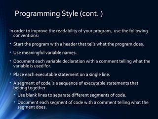 Introduction to C++,Computer Science | PPT