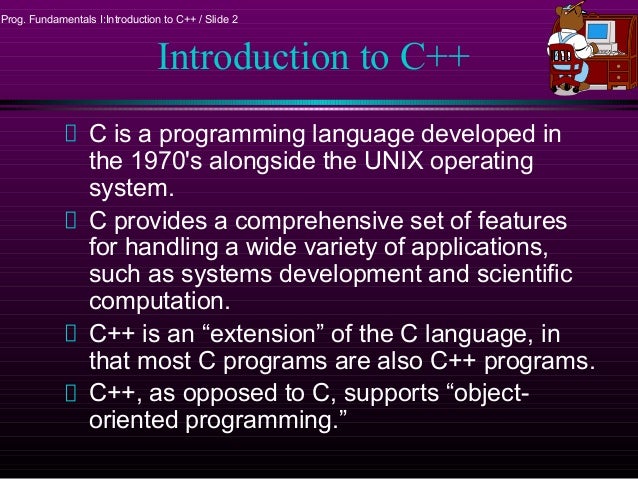 Intro cpp