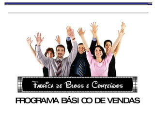 PROGRAMA BÁSICO DE VENDAS 