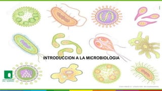 INTRODUCCION A LA MICROBIOLOGIA
 