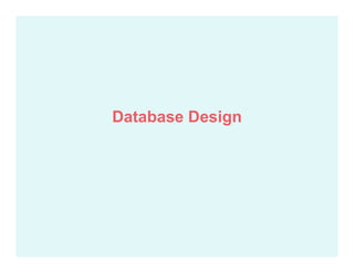 Intro to Database Design | PPT