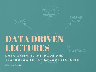 Data Driven Lectures (Intro)