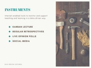 Data Driven Lectures (Intro)