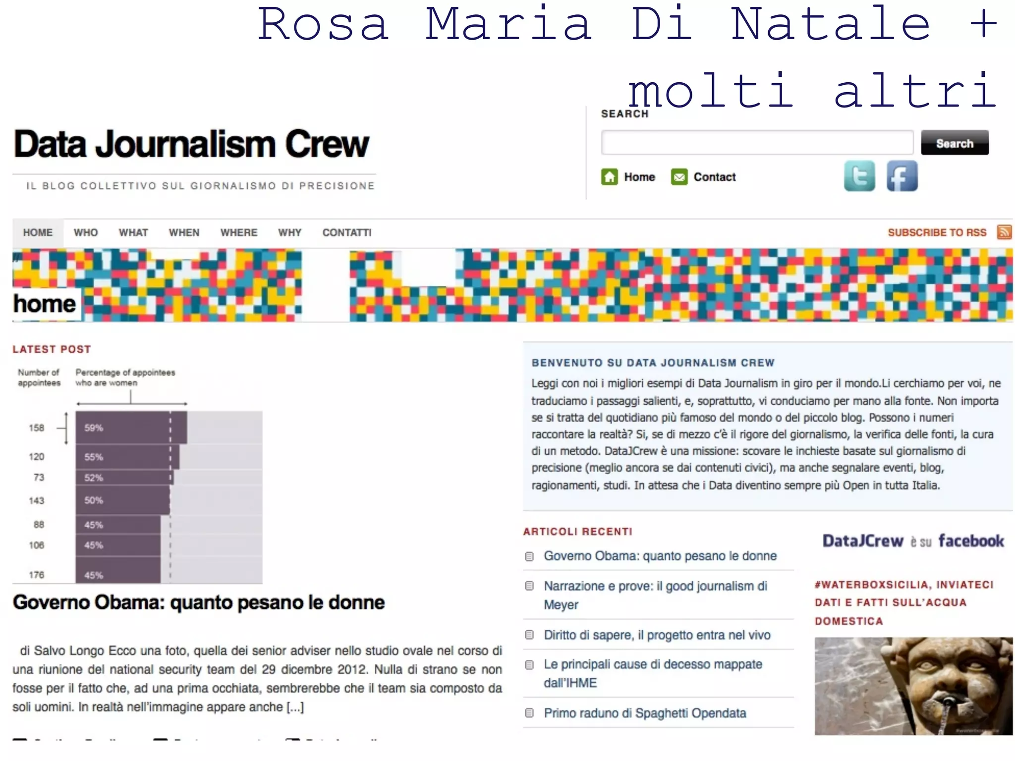 Rosa Maria Di Natale +
           molti altri
 