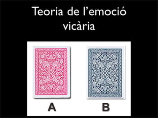 Teoria de l’emoció
      à
 