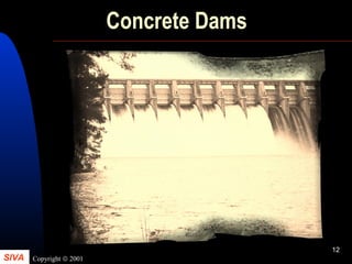 SIVA Copyright © 2001
12
Concrete Dams
 