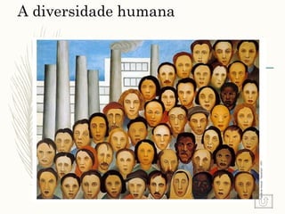 A diversidade humana
 
