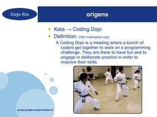 Intro Dojo Rio