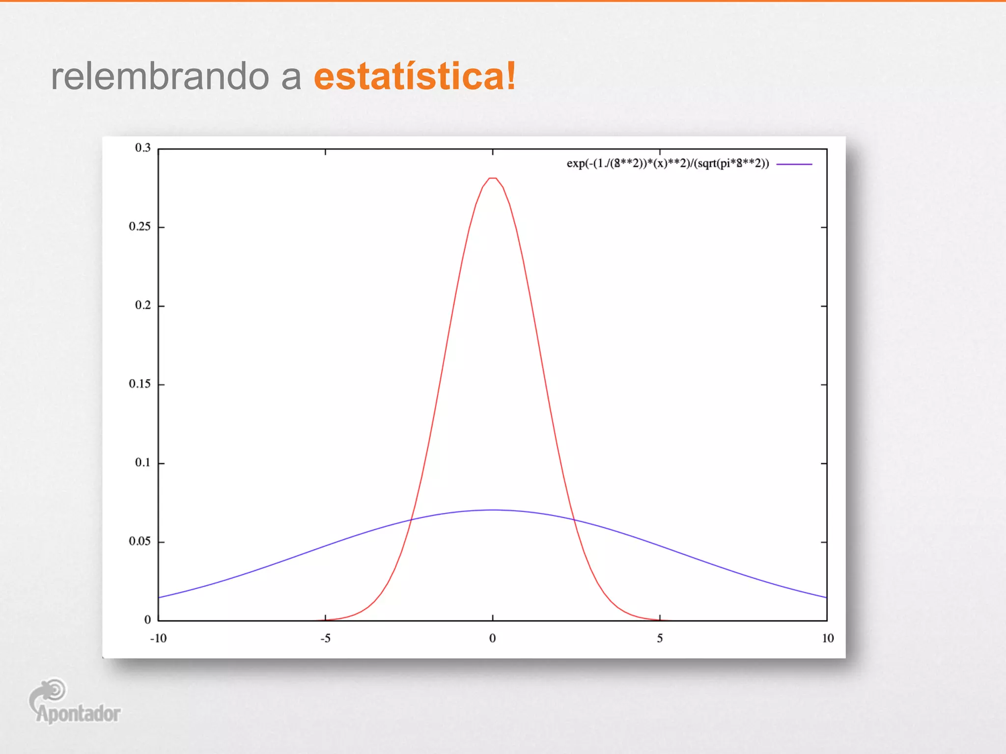 relembrando a estatística!
Eventos:
 