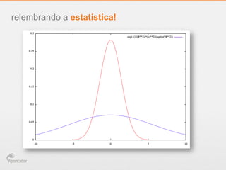 relembrando a estatística!
Eventos:
 