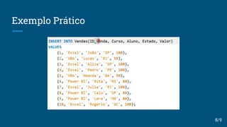 Exemplo Prático
8/9
 
