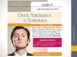 Pr. Moisés Sampaio de Paula 
15 
 