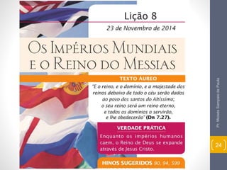 Pr. Moisés Sampaio de Paula 
24 
 