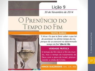 Pr. Moisés Sampaio de Paula 
27 
 