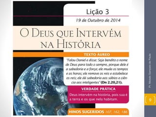 Pr. Moisés Sampaio de Paula 
9 
 