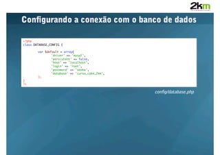 Introdução ao CakePHP