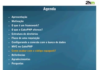 Introdução ao CakePHP