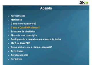 Introdução ao CakePHP