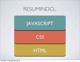 RESUMINDO...
domingo, 15 de setembro de 13
 