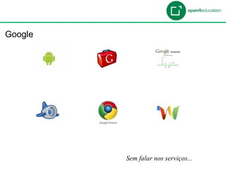 Introdução

 Google




             Sem falar nos serviços...
 