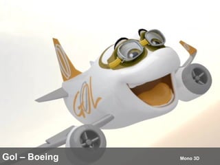Gol – Boeing  Mono 3D 