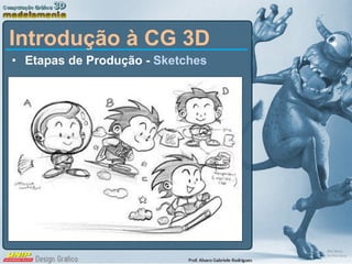 Etapas de Produção -  Sketches Introdução à CG 3D 