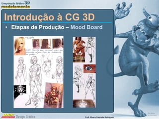 Etapas de Produção –  Mood Board Introdução à CG 3D 