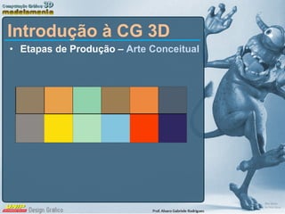 Etapas de Produção –  Arte Conceitual Introdução à CG 3D 