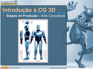 Etapas de Produção –  Arte Conceitual Introdução à CG 3D 