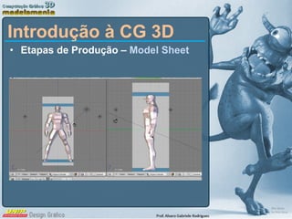 Etapas de Produção –  Model Sheet Introdução à CG 3D 