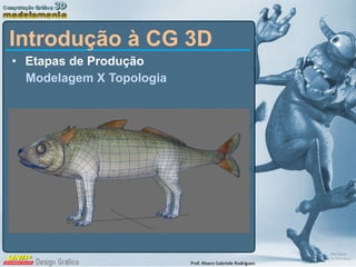 Etapas de Produção Modelagem X Topologia Introdução à CG 3D 