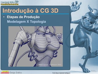 Etapas de Produção Modelagem X Topologia Introdução à CG 3D 