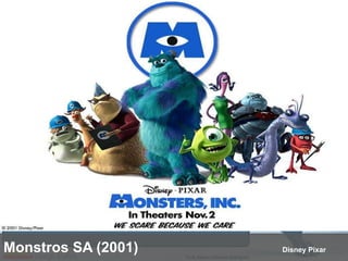 Monstros SA (2001)  Disney Pixar 