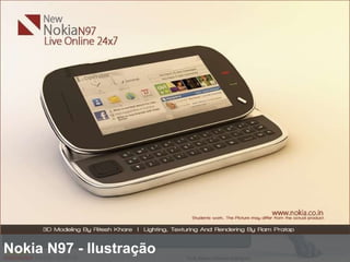 Nokia N97 - Ilustração 