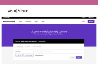 Web of Science
 