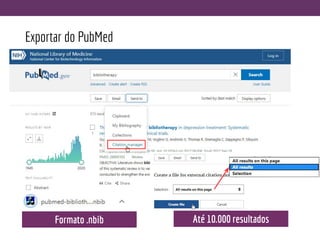 Exportar do PubMed
Formato .nbib Até 10.000 resultados
 